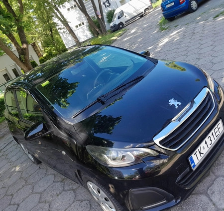 Peugeot 108 cena 23500 przebieg: 147489, rok produkcji 2014 z Kielce małe 56